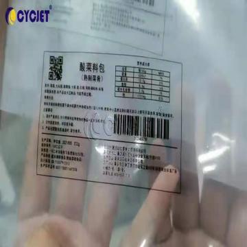 Máy in phun nội tuyến tốc độ cao CYCJET ALT500UV để in theo dõi túi bao bì rõ ràng